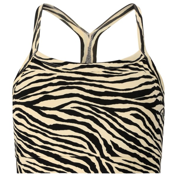 ATHLECIA – Women’s Larissa Printed Sports Bra – Sportbeha maat 34, Beige