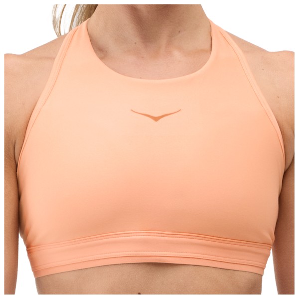 HOKA Hupana Sports Bra Removable Cup Sport-BH Damen (Gr XS |beige)