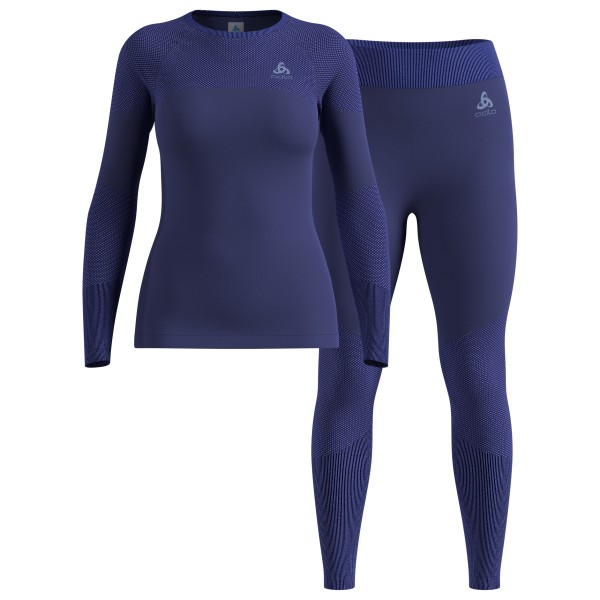 Odlo – Women’s Fundamentals Performance Warm – Synthetisch ondergoed maat XL, Blauw