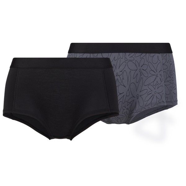 Stoic – Women’s TrosaSt. Hipster 2-Pack – Synthetisch ondergoed maat XL, Zwart