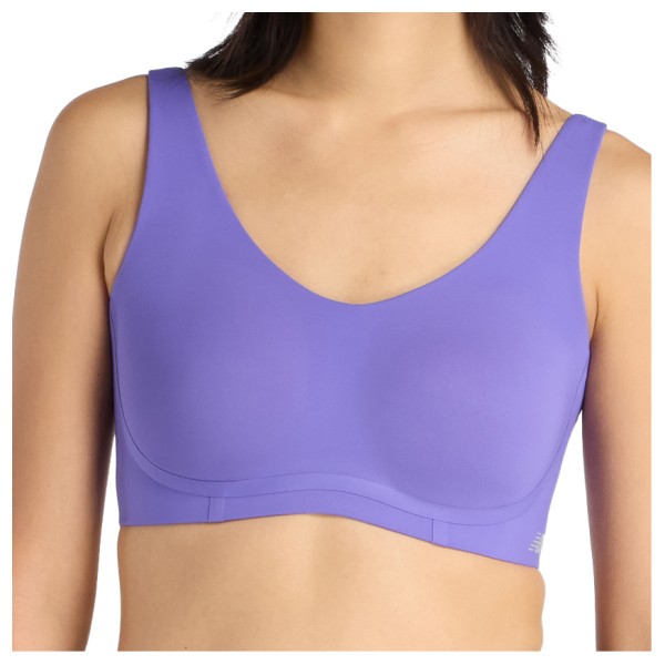 New Balance RC Bra Sport-BH Damen Trailrunning (Gr S - D-DD |beige/lila)