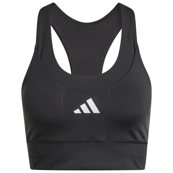 adidas Adi365 Running Pocket Bra Sport-BH Damen (Gr S |grau/schwarz)