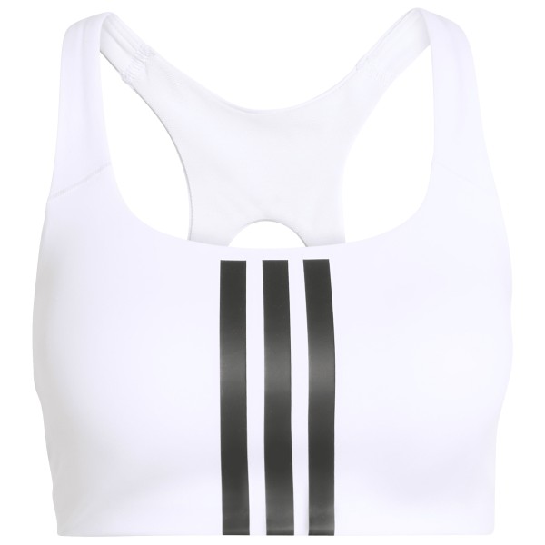 Sport-BH adidas Optime 3-Stripes MS Bra Damen (Gr XS |weiß)