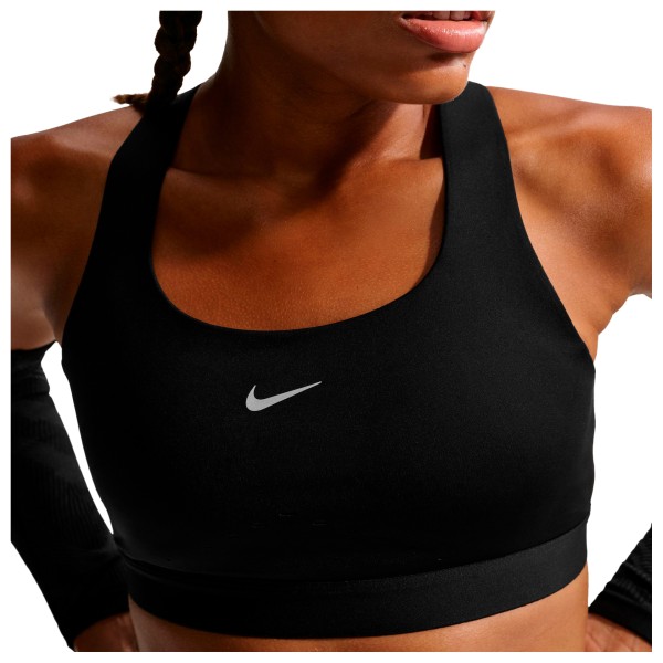 Nike - Women's Swift High-Support Lightly Lined - Sport-BH Gr XL schwarz