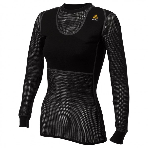 Image of Aclima - Women's WN Crew Neck - Merinounterwäsche Gr L;M;S;XL;XS bunt;schwarz bei Bergfreunde.ch - der Outdoor Shop