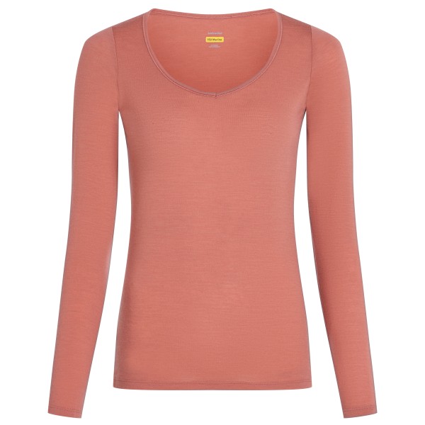Image of Icebreaker - Women"s Siren L/S Sweetheart - Merinounterwäsche Gr L rosa'