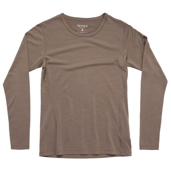 Devold - Breeze Woman Shirt - Merinounterwäsche Gr S braun