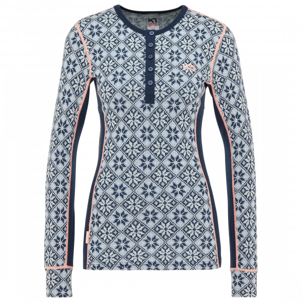 Image of Kari Traa - Women's Rose L/S - Merinounterwäsche Gr L;M;S;XL;XS bunt;grau;rosa bei Bergfreunde.ch - der Outdoor Shop