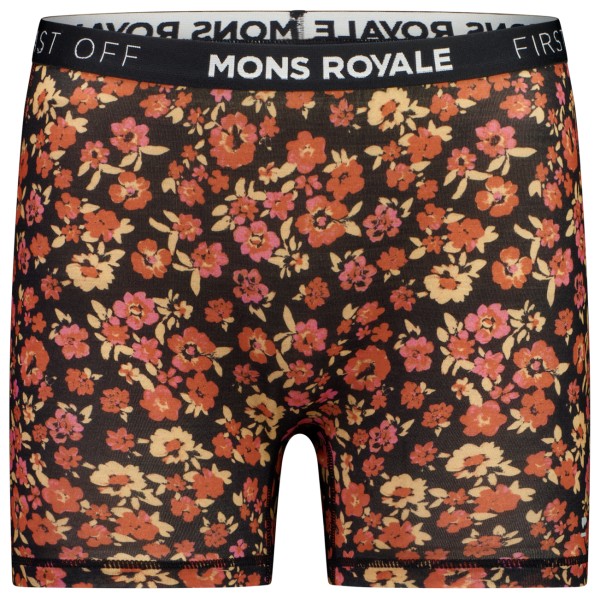 Mons Royale - Women's Hannah Hot Pant - Merinounterwäsche Gr XL braun