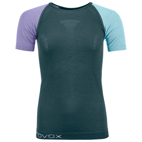 Ortovox 120 Comp Light Short Sleeve Merinounterwäsche Damen (Gr XS |blau)