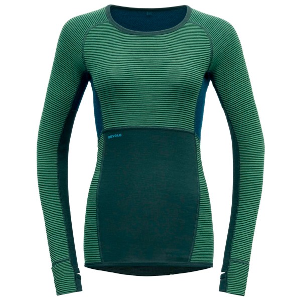 Image of Devold - Women"s Tuvegga Sport Air Shirt - Merinounterwäsche Gr S grün'
