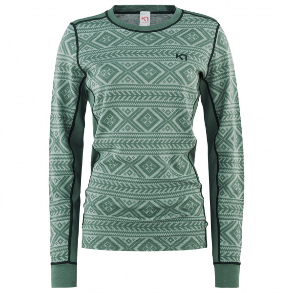 Image of Kari Traa - Women's Floke L/S - Merinounterwäsche Gr S türkis bei Bergfreunde.ch - der Outdoor Shop