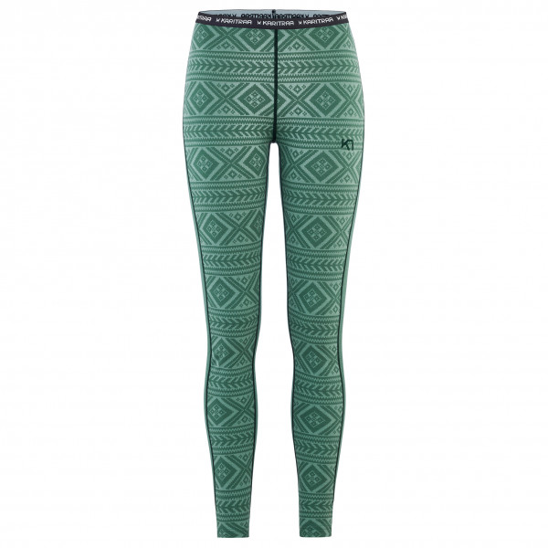 Image of Kari Traa - Women's Floke Pant - Merinounterwäsche Gr L grün/türkis bei Bergfreunde.ch - der Outdoor Shop