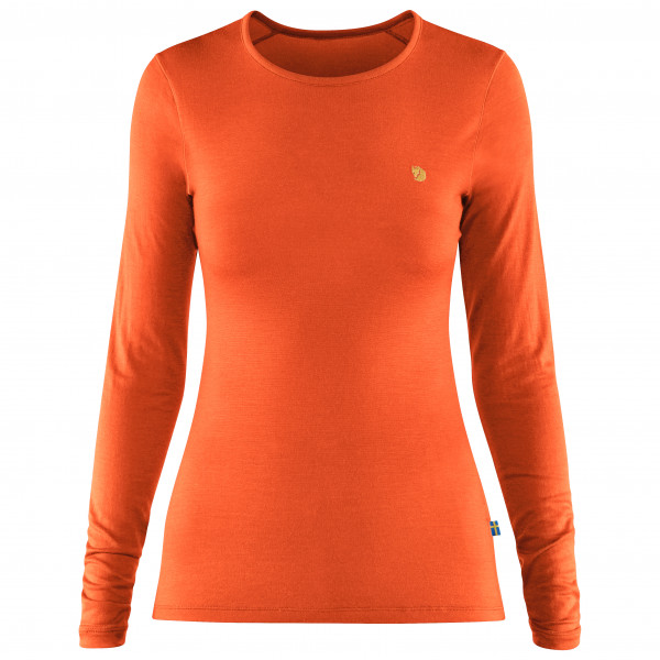Image of Fjällräven - Women's Bergtagen Thinwool L/S - Merinounterwäsche Gr XS rot bei Bergfreunde.ch - der Outdoor Shop