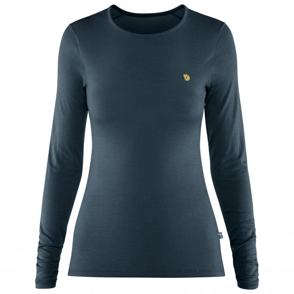 Image of Fjällräven - Women's Bergtagen Thinwool L/S - Merinounterwäsche Gr L;M;S;XS blau;rot bei Bergfreunde.ch - der Outdoor Shop
