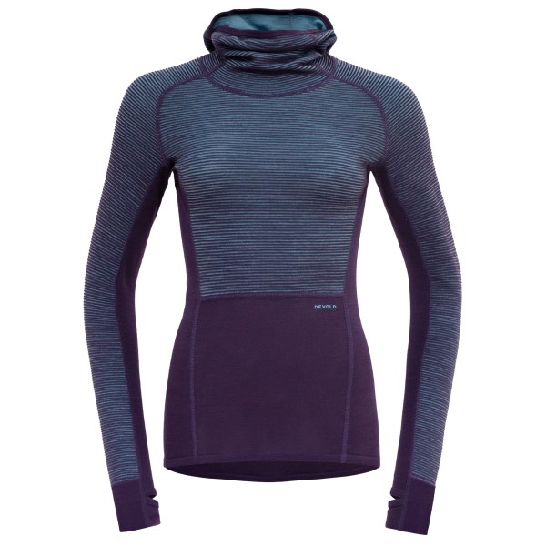 Image of Devold - Women"s Tuvegga Sport Air Hoodie - Merinounterwäsche Gr XS blau'