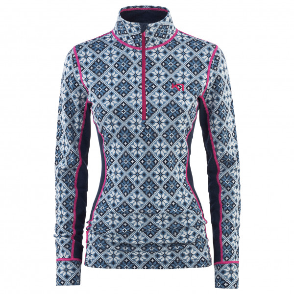 Image of Kari Traa - Women's Rose Half-Zip - Merinounterwäsche Gr L grau bei Bergfreunde.ch - der Outdoor Shop