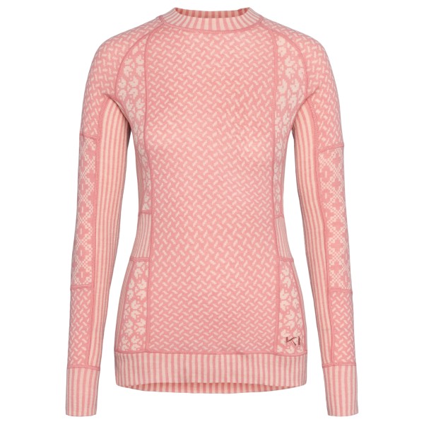 Image of Kari Traa - Women"s Smekker L/S - Merinounterwäsche Gr S rosa'