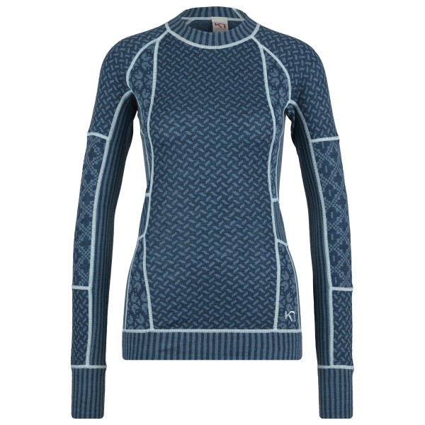 Image of Kari Traa - Women"s Smekker L/S - Merinounterwäsche Gr L;M;S;XL;XS grau;rosa'