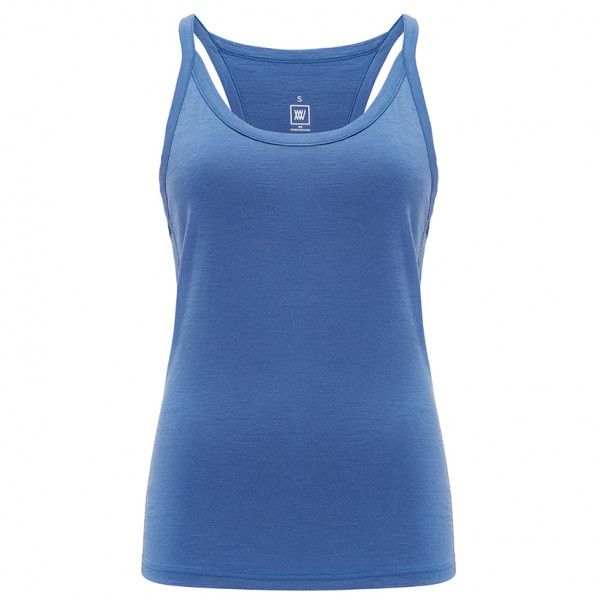 We Norwegians - Women's Snø Racerback Tank - Merinounterwäsche Gr XL schwarz