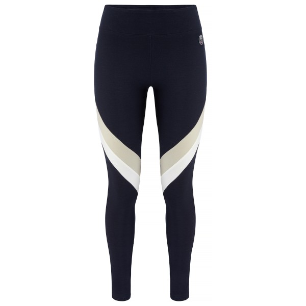 Image of We Norwegians - Women's Voss Colblock Leggings - Merinounterwäsche Gr L;M;S;XL;XS blau;rot bei Bergfreunde.ch - der Outdoor Shop