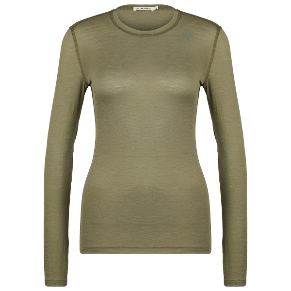Image of Aclima - Women's Lightwool Undershirt Long - Merinounterwäsche Gr L;S;XL;XS;XXL oliv/grau;schwarz bei Bergfreunde.ch - der Outdoor Shop