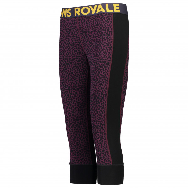 Image of Mons Royale - Women"s Cascade Merino Flex 200 3/4 Legging - Merinounterwäsche Gr L;M;S;XL;XS schwarz'