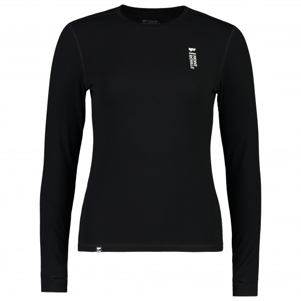 Image of Mons Royale - Women"s Cascade Merino Flex 200 L/S - Merinounterwäsche Gr XL schwarz'