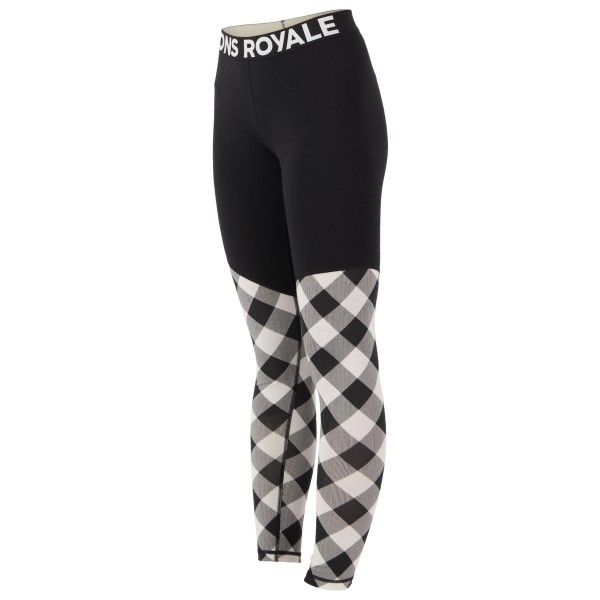 Mons Royale - Women's Cascade Merino Flex 180 Legging - Merinounterwäsche Gr XS schwarz/grau