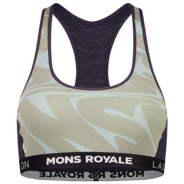 Image of Mons Royale - Women"s Sierra Sports Bra - Sport-BH Gr L grau'