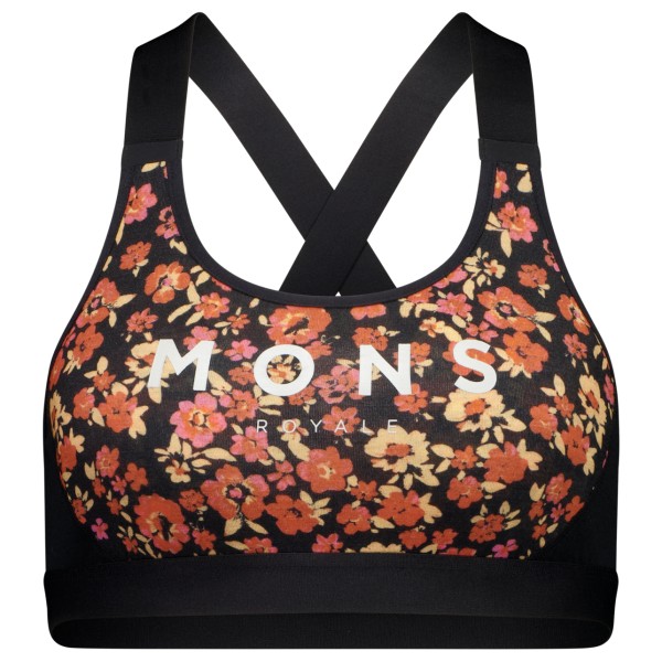 Mons Royale - Women's Stella X-Back Bra - Sport-BH Gr XL schwarz