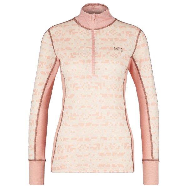 Image of Kari Traa - Women's Else Halfzip - Merinounterwäsche Gr L;M;S;XL;XS rosa bei Bergfreunde.ch - der Outdoor Shop