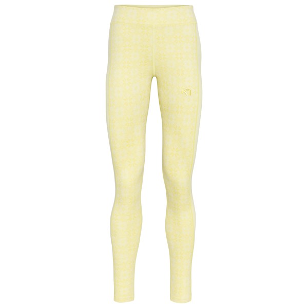 Kari Traa Rose High Waist Pant Merinounterwäsche Women (Gr XL |gelb)