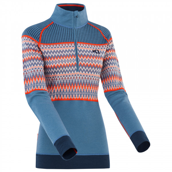 Image of Kari Traa - Women's Silja Halfzip - Merinounterwäsche Gr L blau bei Bergfreunde.ch - der Outdoor Shop