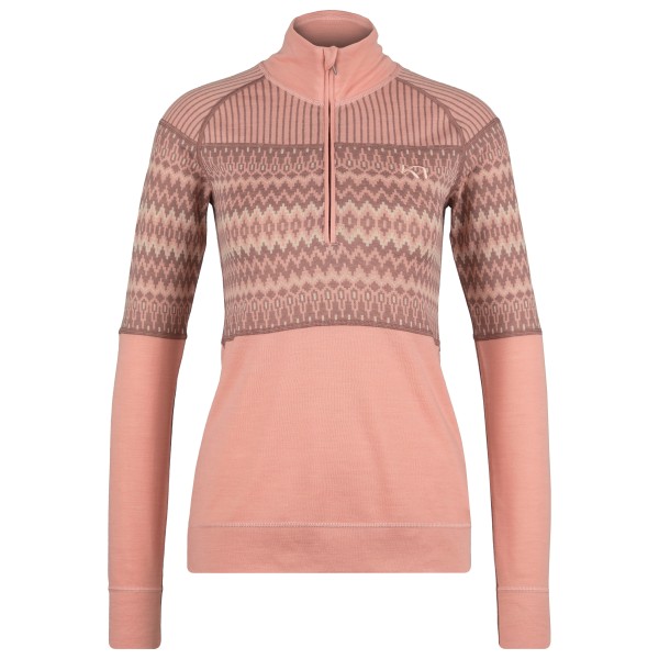 Image of Kari Traa - Women's Silja Halfzip - Merinounterwäsche Gr L;M;S;XL;XS blau;rosa bei Bergfreunde.ch - der Outdoor Shop