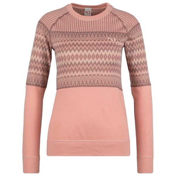 Image of Kari Traa - Women's Silja L/S - Merinounterwäsche Gr L;M;S;XL;XS blau;rosa bei Bergfreunde.ch - der Outdoor Shop