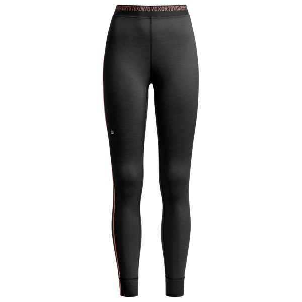 Ortovox - Women's 185 Rock'N'Wool Long Pants - Merinounterwäsche Gr L schwarz