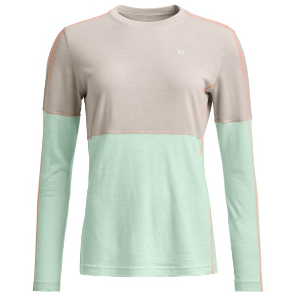 Longsleeve Ortovox 185 Rock'N'Wool Long Sleeve Damen (Gr M |grün)