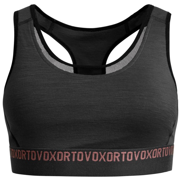 Merinounterwäsche Ortovox 185 Rock'N'Wool Sport Top Damen (Gr S |schwarz)