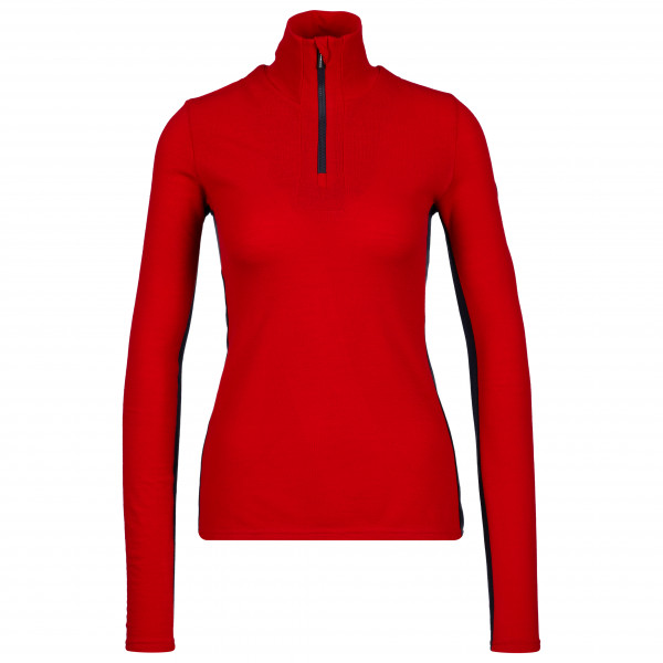 Image of We Norwegians - Women"s Tryvann Colblock Zipup - Merinounterwäsche Gr L;M;S;XL;XS blau;gelb;rot;schwarz;weiß/beige'