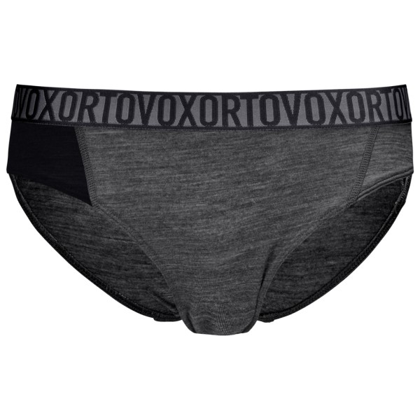 Ortovox 150 Essential Bikini Merinounterwäsche Women (Größe S |grau/schwarz)