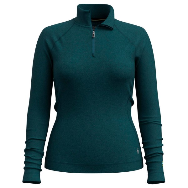 Image of Smartwool - Women"s Classic Thermal Merino BL 1/4 Zip Boxed - Merinounterwäsche Gr M blau'