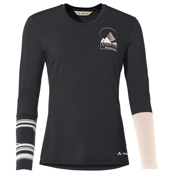 Image of Vaude - Women"s Monviso Wool L/S T-Shirt - Merinounterwäsche Gr 34 grau/schwarz'