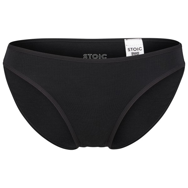 Stoic Merino150 AlsenSt Brief Merinounterwäsche Damen (Gr XXL |schwarz)