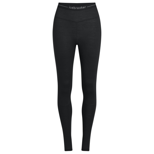Icebreaker 125 Zoneknit Leggings Merinounterwäsche Damen Wandern (Gr L |schwarz)