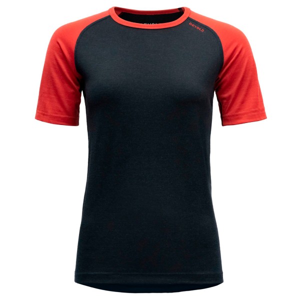 Image of Devold - Women"s Jakta Merino 200 T-Shirt - Merinounterwäsche Gr L;M;S;XL;XS rot;schwarz'