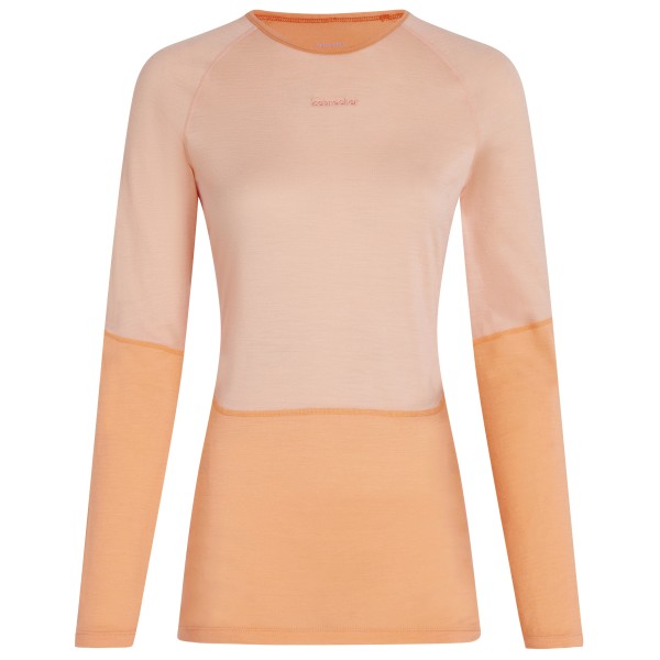 Image of Icebreaker - Women"s 200 Sonebula L/S Crewe - Merinounterwäsche Gr S beige'
