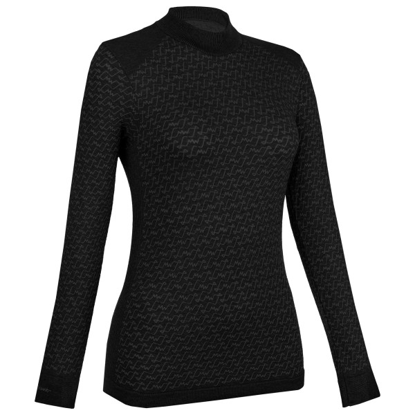 Image of LaMunt - Women"s Alice Cashmere L/S Baselayer Tee - Longsleeve Gr 34;36;38;40 schwarz;weiß'