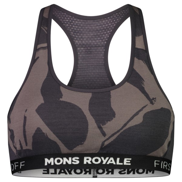 Image of Mons Royale - Women"s Sierra Sports Bra - Merinounterwäsche Gr L;M;S;XL;XS grau'