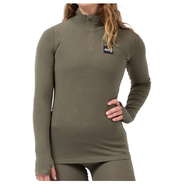 Skiunterwäsche Eivy Journey Wool Rib Top Damen (Gr XL |braun)